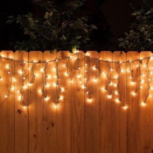 Tweedekans Giftmas IJspegel Kerstverlichting - Kerstverlichting Buiten – 120 LED's – 4m - Koppelbaar tot 12m - Voor Binnen en Buiten Tweedehands