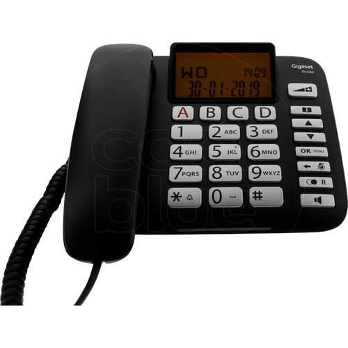 Tweedekans Gigaset DL580 Zwart Tweedehands