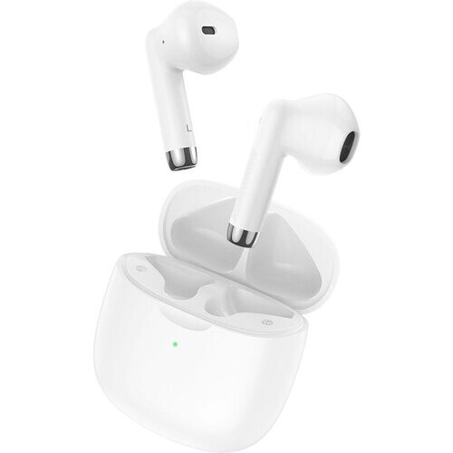 Tweedekans Golden Sound draadloze oordopjes - Bluetooth oordopjes - Draadloze oortjes - Oortjes draadloos - Earpods - Sport oordopjes - Geschikt voor Smartphone & Laptop - Wit Tweedehands
