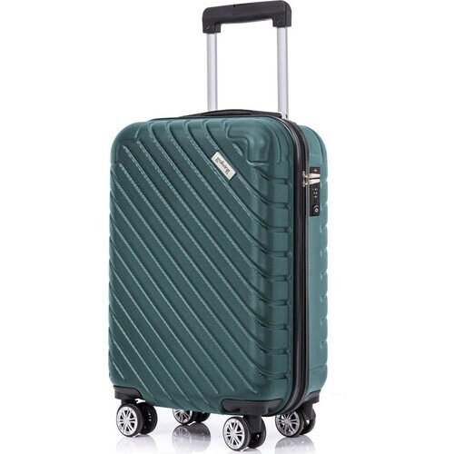 Tweedekans Goliving Handbagage Koffer met Wielen – 53 x 35 x 23 cm – Trolley – Lichtgewicht – TSA Slot – Gevoerde Binnenkant – 38 Liter – Groen Tweedehands