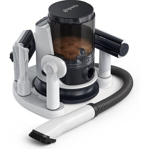 Tweedekans Gopets 9-Delige Hondentondeuse - Dierentondeuse Dikke Vacht - Haarverwijderaar voor Huisdieren - Trimset Hond en Kat - Met Stofzuiger - Massageborstel - 23 x 30 cm Tweedehands