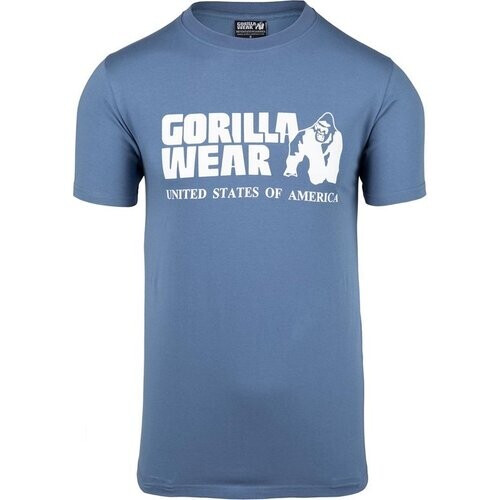 Tweedekans Gorilla Wear Classic T-shirt - Coronet Blauw - 3XL Tweedehands