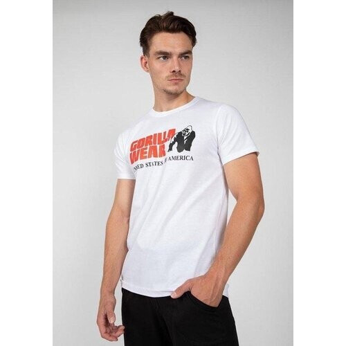 Tweedekans Gorilla Wear Classic T-shirt - Wit - 3XL Tweedehands
