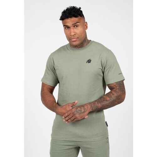 Tweedekans Gorilla Wear Leon T-shirt - Sportshirt - Groen - XL Tweedehands