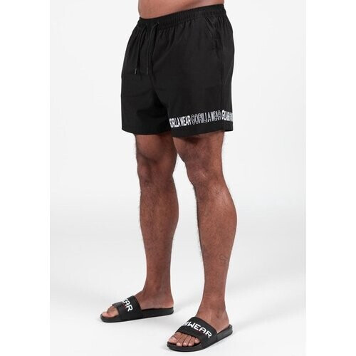 Tweedekans Gorilla Wear Otis Zwembroek - Korte Broek - Zwart - M Tweedehands
