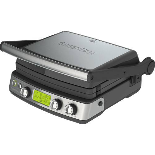 Tweedekans GreenPan Elite Contactgrill Zwart Tweedehands