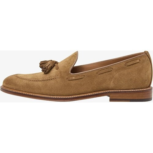 Tweedekans Greve - Falletto Inspat Sneakers - Maat 43 - Taupe Leer - Met Rubberen Gripzool - Casual Chic Design - Ambachtelijke Kwaliteit & Comfort Tweedehands