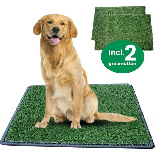 Tweedekans Gtrise Hondentoilet Met 2 Matten - Out/Indoor - Zindelijkheidstraining Ebook - Dieren Wc Tweedehands