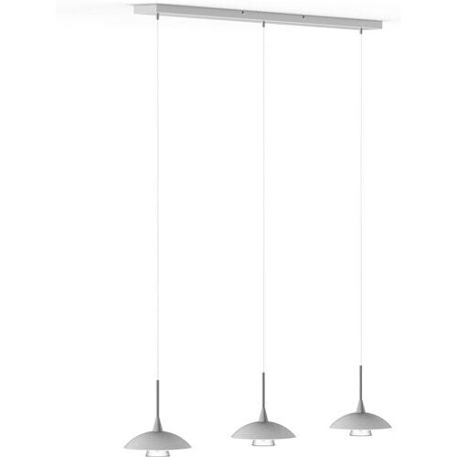 Tweedekans Hanglamp Tallerken 2654ZW Zwart - Modern, Hoogte Verstelbaar, Materiaal: Glas en Metaal, Binnen, Steinhauer Tweedehands