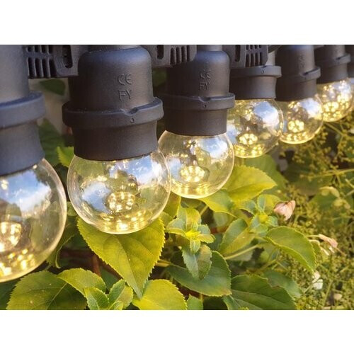 Tweedekans HappyLights lichtsnoer buiten [Outdoor] Clear - 20 LED's - 10m Tweedehands