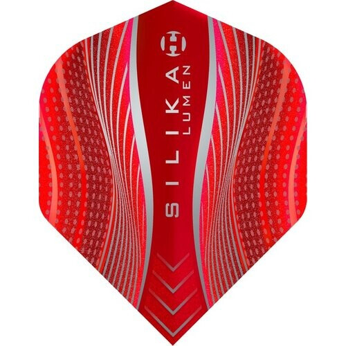 Tweedekans Harrows Silika Lumen NO2 Rood Sterk Kristallijn Gecoat - Dartvluchten Tweedehands