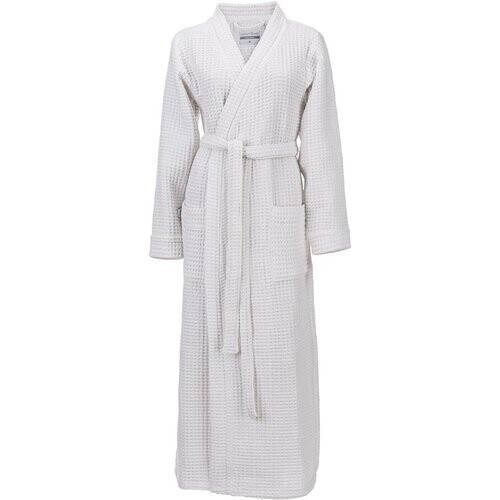 Tweedekans Heckettlane Badjas Wafel - Kamerjas voor Dames en Heren - XL - Ochtendjas van Katoen - Geschikt voor de Sauna - Wit Tweedehands