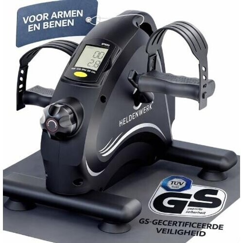 Tweedekans Heldenwerk Pedaaltrainer - Antislip mat - Senioren - 44x40x30cm - Zwart Tweedehands
