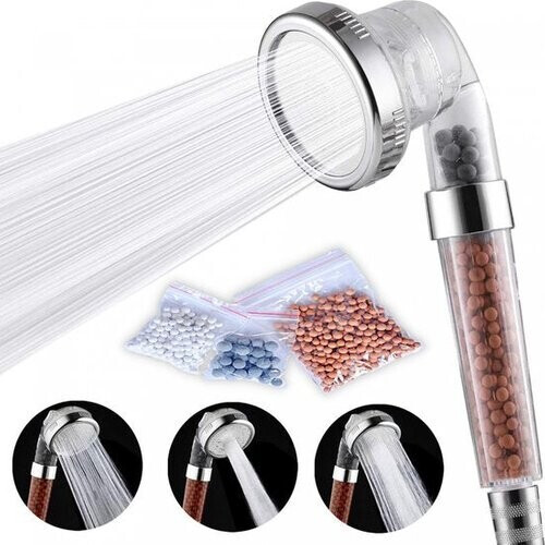 Tweedekans Herzberg Cycloon Spa mineralen Douchekop – HG5032 – Met 1 stand – Mineraal Filterdouche Tweedehands