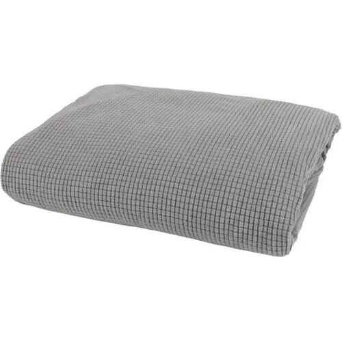 Tweedekans Home & Comfort Sofa Cover – Lichtgrijs – Suède Look Stretch Hoes – Polyester & Elastaan – Zacht, Wasbaar & Oeko-Tex Gecertificeerd Tweedehands