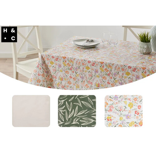 Tweedekans Home & Comfort Tafelkleed Zandwit - 110x160 cm Tweedehands