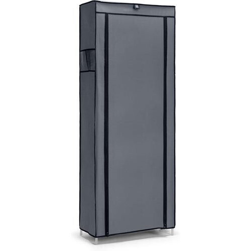 Tweedekans Home&Comfort Grijze Schoenenrek met Beschermhoes - 58 x 28 x 160 cm Tweedehands