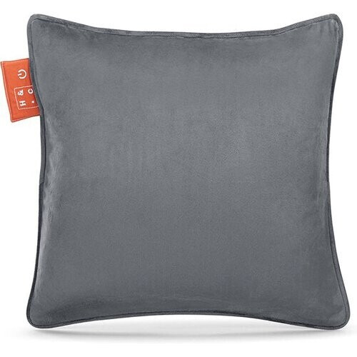 Tweedekans Home&Comfort - Verwarmd Kussen Draadloos - Fluweel Grey - Oplaadbaar Tweedehands