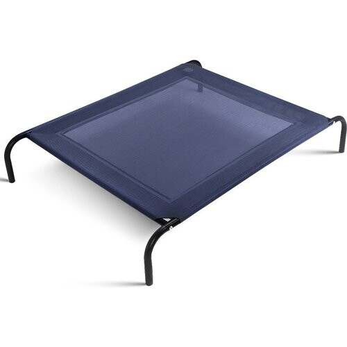 Tweedekans Hondenbed Tuin Ligstoel Outdoor Hond - Grijs - 110 x 80 x 18 cm - Metaal Tweedehands