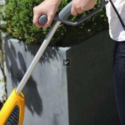 Tweedekans Hozelock Green Power XL - elektrische onkruidbrander - Geel/Grijs - 2000W - 600°C - 1.5 meter kabel Tweedehands