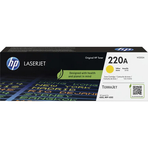 Tweedekans HP 220A LaserJet Toner Geel Tweedehands