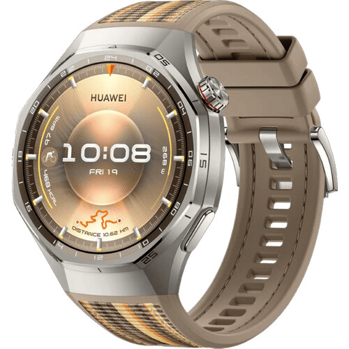 Tweedekans Huawei Watch GT 6 Pro 46 mm Zilver/Bruin Tweedehands