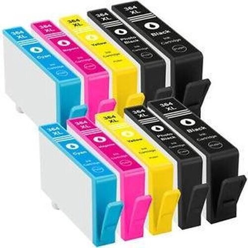 Tweedekans Huismerk 364XL 10 cartridges geschikt voor HP (incl. foto) Tweedehands