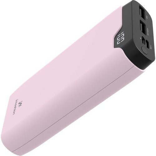 Tweedekans imoshion Powerbank 20000 mAh - Snellader 22.5W - LED indicator - USB C & USB A - Geschikt voor o.a. iPhone en Samsung - Universeel - Lichtroze Tweedehands