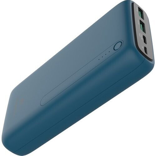 Tweedekans iMoshion® Powerbank 27000 mAh - Snellader & batterij-indicator - Geschikt voor o.a. iPhone & Samsung - 18 Watt - USB A, USB C & Micro USB - Blauw Tweedehands