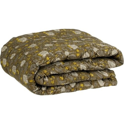 Tweedekans In the Mood Collection Quilt Deken - L180 x B130 cm - Katoen - Groen Tweedehands