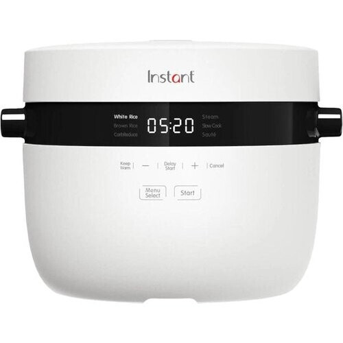 Tweedekans Instant Pot Rijstkoker & Stomer 4,8L - 8 Programma's - Slowcooker - Sauteren - CarbReduce Technologie - Tot 20 Porties - Multi Grain Tweedehands