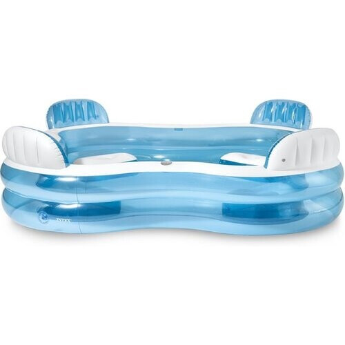 Tweedekans Intex Swim Center Family Lounge Opblaaszwembad - 229 x 229 x 66 cm Tweedehands
