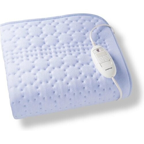 Tweedekans Inventum HN136I - Elektrische onderdeken - Warmere voetenzone - 1 persoons - 150x80 cm - Fleece - Lichtblauw Tweedehands