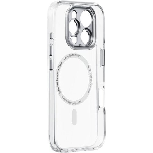 Tweedekans iPhone 16 Pro Camera Case doorzichtig - Snelle Lensbevestiging - Kristalhelder Design - MagSafe Compatibel - 2M Valbescherming - Duurzaam Gerecycled Materiaal - Draadloos Opladen Tweedehands
