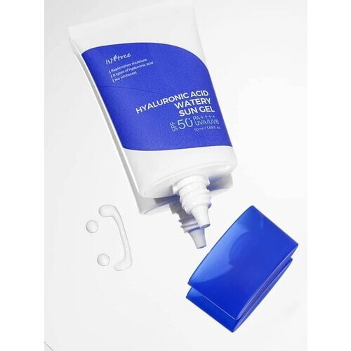 Tweedekans IsNtree Hyaluronic Acid Watery Sun Gel SPF50+ PA++++ 50ml 1 Set (2 stuks) Tweedehands