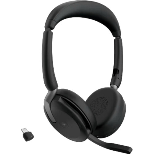 Tweedekans Jabra Evolve2 65 Flex USB C MS Draadloze Office Headset Tweedehands