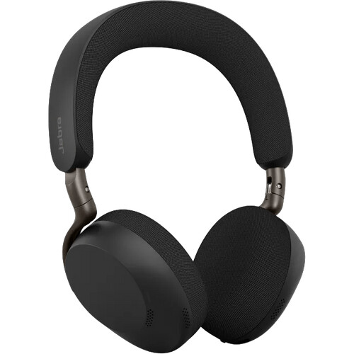 Tweedekans Jabra Evolve3 75 UC Link390c Draadloze Office Headset Zwart Tweedehands