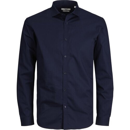 Tweedekans jack & jones Cardiff Shirt - Navy Blazer - Maat L - 12201905 Tweedehands