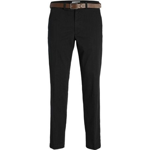 Tweedekans Jack & Jones - Heren Jeans Cody Spencer Belted Cargo - Zwart - Maat 34/32 Tweedehands