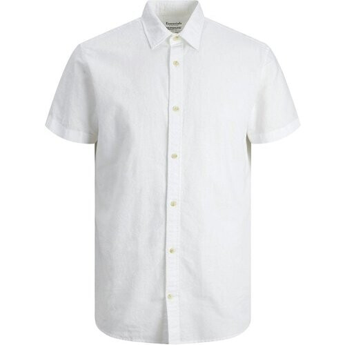 Tweedekans Jack & Jones Summer Shirt - Wit - XXL Tweedehands