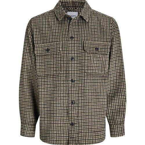 Tweedekans JACK&JONES ESSENTIALS - JJEBRADLEY OLLIE OVERSHIRT LS NOOS Heren Overhemd - Maat XL Tweedehands