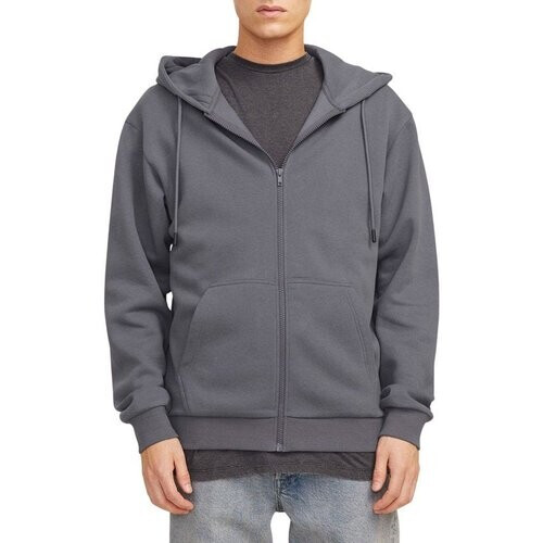 Tweedekans JACK&JONES JJEBRADLEY SWEAT ZIP HOOD NOOS Heren Vest - Maat L - Castlerock - Donkergroen Tweedehands