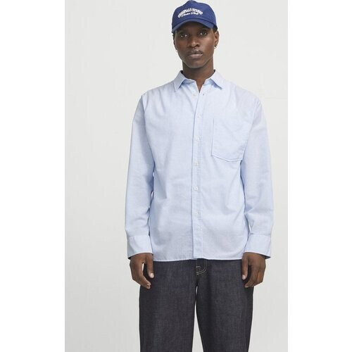 Tweedekans JACK&JONES - JORMARGATE OXFORD SHIRT LS BF LN - Heren - Overhemden Tweedehands