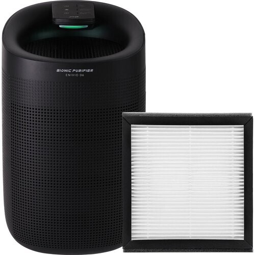 Tweedekans JAP Appliances Enivio D6 - Luchtontvochtiger en luchtreiniger met HEPA-filter - Ontvochtigt 750ml per dag - Hygrostaat - Ontvochtiger huis - Woonkamer, slaapkamer, badkamer en kelder Tweedehands