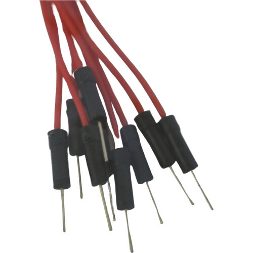 Tweedekans Jumper Wire Set, 10Pcs / Kit, 20 Cm Long, Red Color Tweedehands