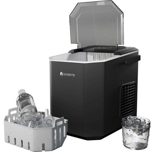 Tweedekans Juskys IJsblokjesmachine IceOracle - Zwart - Incl. Toebehoren Tweedehands