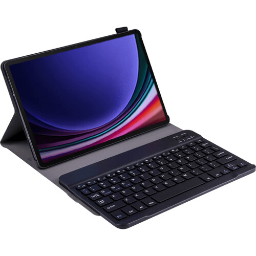 Tweedekans Just in Case Samsung Galaxy Tab S9/S9 FE/S10 FE/S10 Lite Toetsenbordhoes QWERTY Zwart Tweedehands