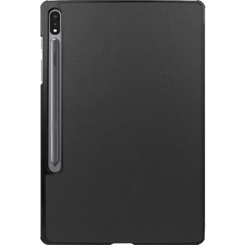 Tweedekans Just in Case Smart Tri-Fold Samsung Galaxy Tab S10 Ultra / S9 Ultra Book Case Zwart Tweedehands