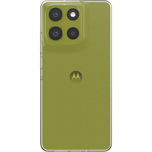 Tweedekans Just in Case Soft Design Motorola Moto G86 Back Cover Transparant Tweedehands