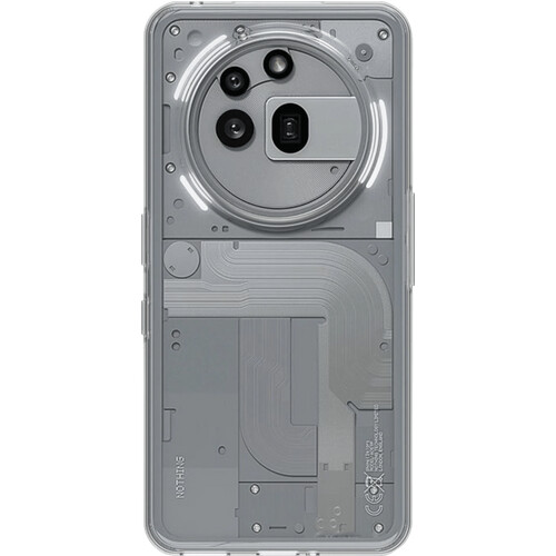 Tweedekans Just in Case Soft Design Nothing Phone (3a) Pro Back Cover Transparant Tweedehands